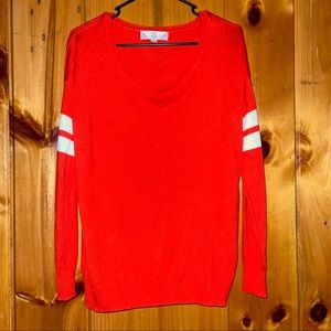 Pink Rose Long Sleeve Light Sweater